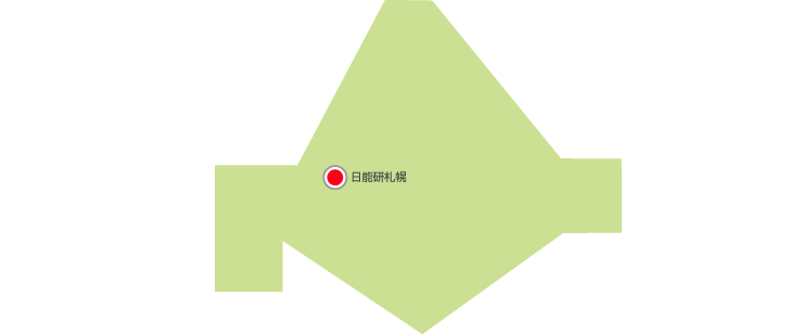 地図：北海道