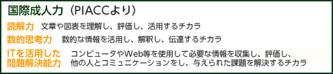 国際成人力(PIACCより)